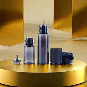 Custom Printed Round PET E liquid bottle for Vibrant Designs