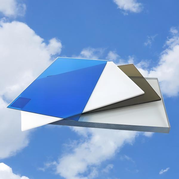 Quality 10mm UV Resistant Polycarbonate Solid Sheet With Enhanced Impact Strength wholesale