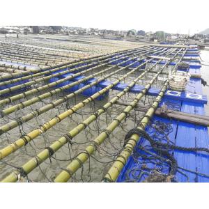 Hydraulic Power Source Floating Pontoon Fish Farming Cage with 6m Depth 12 Grade