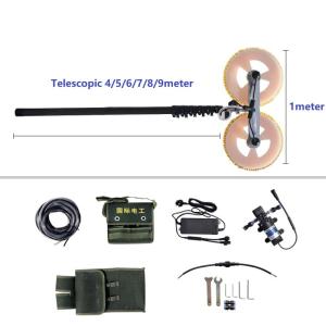 Widened Dual Head Solar Panel Cleaning Disc Brush Robot Cleaner