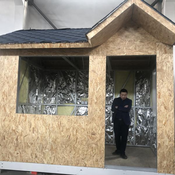 Pre-Construction Long Lifespan Prefabricated Duplex Prefabricated Houses Light