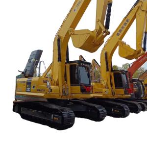 Used Komatsu Excavator Original PC220 Excavator with 1.2M³ Bucket Capacity in