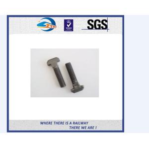 Railway sleeper bolts tunnel railroad track bolts oxide black
