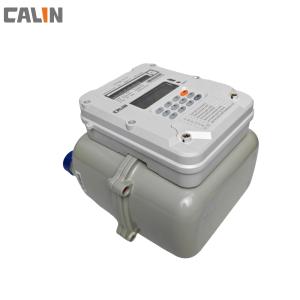 Calin STS Prepaid Gas Meter Smart Gas Meter LoRaWAN Cloud White Steel For