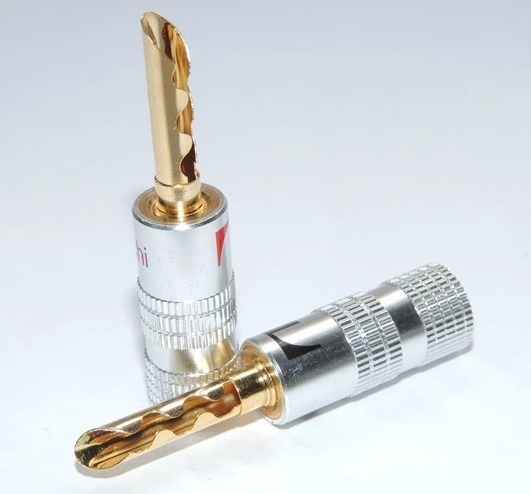 Audio Cable Nakamichi Speaker Banana Plug Practical Multipurpose