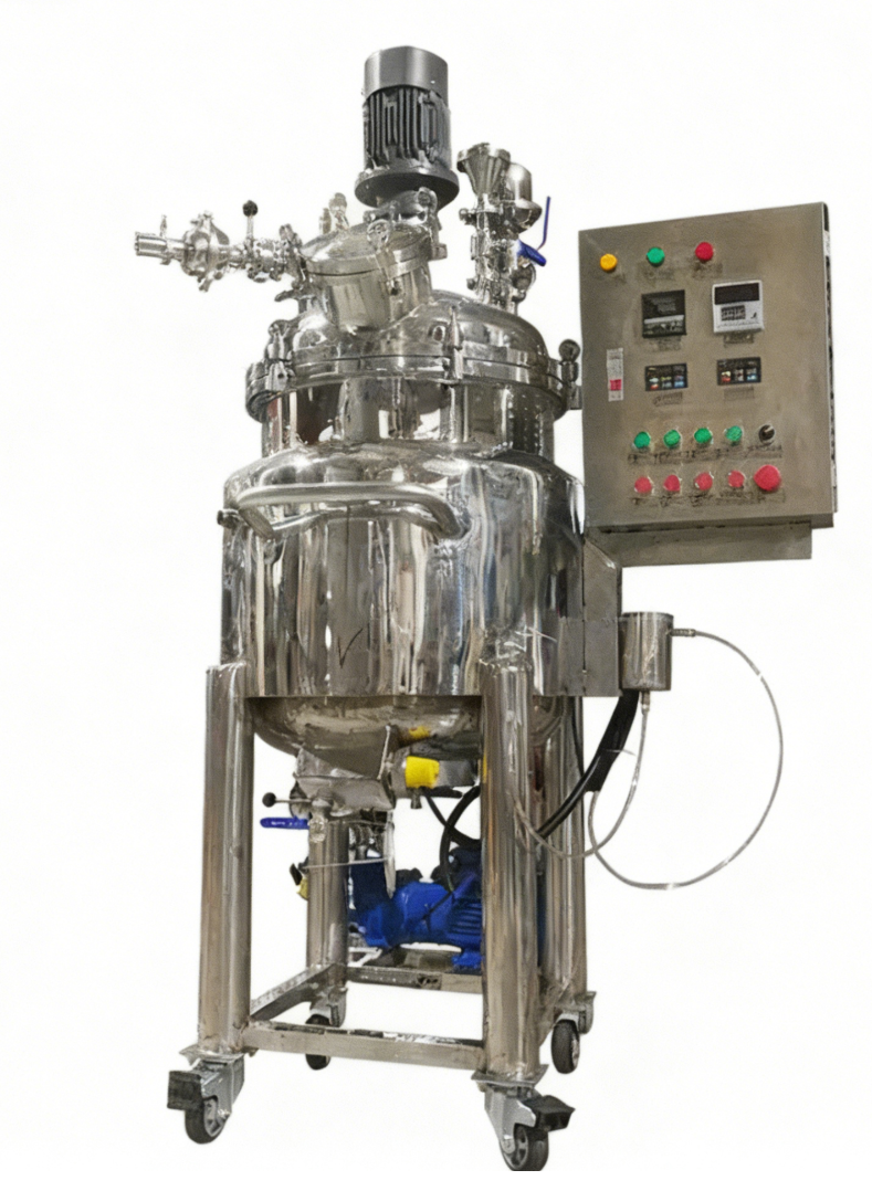 300L Detergent Shampoo Stainless Steel Emulsifier Mixing Tank With Agitator