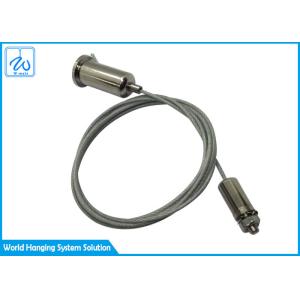 Transparent Pvc Coated Hanging Cable Suspension Kit With Locking Screw