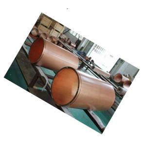 Ceramic Coating Copper Mould Tube For CCM Parabolic Taper Square Type High