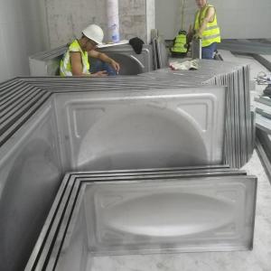 Large Cubic SUS304 1*1M Welding Water Tank 1.2mm Panel