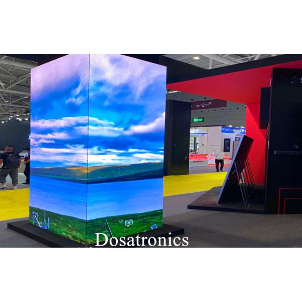 Quality Right Angle 1500 Nits 1000cd/㎡ P3.9 Indoor Event LED Panel wholesale