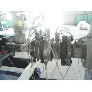 PVC Double Wall Corrugated Pipe Plastic Extrusion Machine , PVC Corrugated Pipe