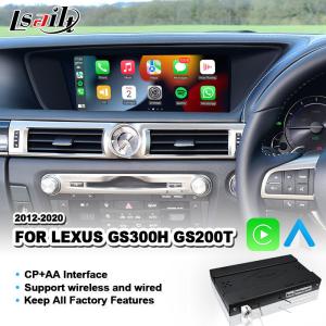 China Wireless Android Auto Carplay Interface for Lexus GS300h GS200t GS350 GS450h GSF GS L10 2016-2020 on sale