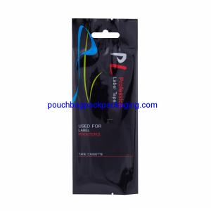 Custom side gusset laminated aluminum foil bag, printed gusset pouch for net