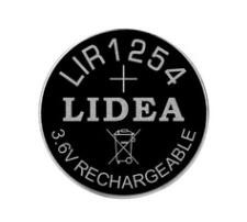 Buy cheap 3.6V lithium ion button cell LIR1254 from wholesalers
