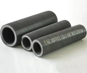 China Steel Winding Wire Reinforced Rubber Hose for Engraving Engineering on sale