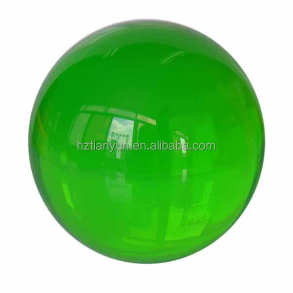 100mm Large Clear Acrylic Sphere Customized Plastic Transparent Red Acrylic Ball
