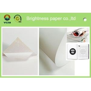 Double Side Coated C2s Matt Art Paper , Magazine Printing Paper Waterproof