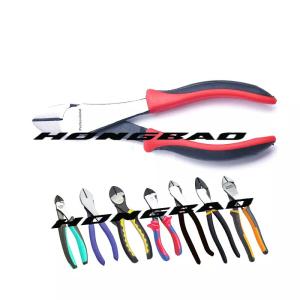 Cheap Long Handle Diagonal Cutter Pliers 5&quot; 10&quot; 11&quot; Head Body Nose Side Cutting Pliers for sale