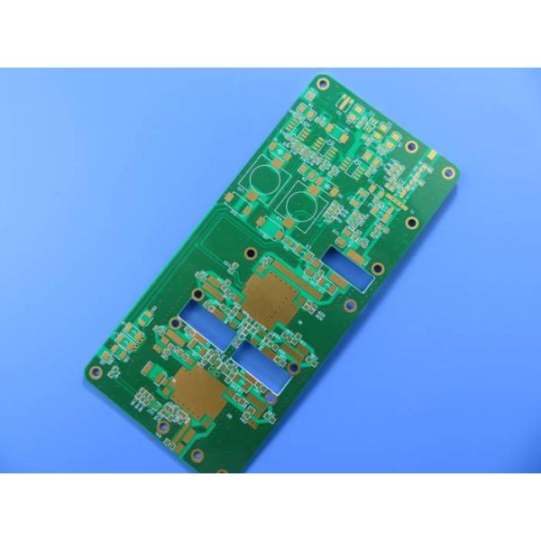 3 Layer Hybrid PCB 13.3mil RO4350B And 31mil RT Duroid 5880 High TG PCB