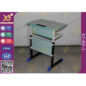Grade School Moulded Board Single Student Classroom Desk And Chair Set