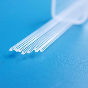 China Quartz Glass Rod Rectangular Polishing Clear 99.99% Pure Quartz on sale