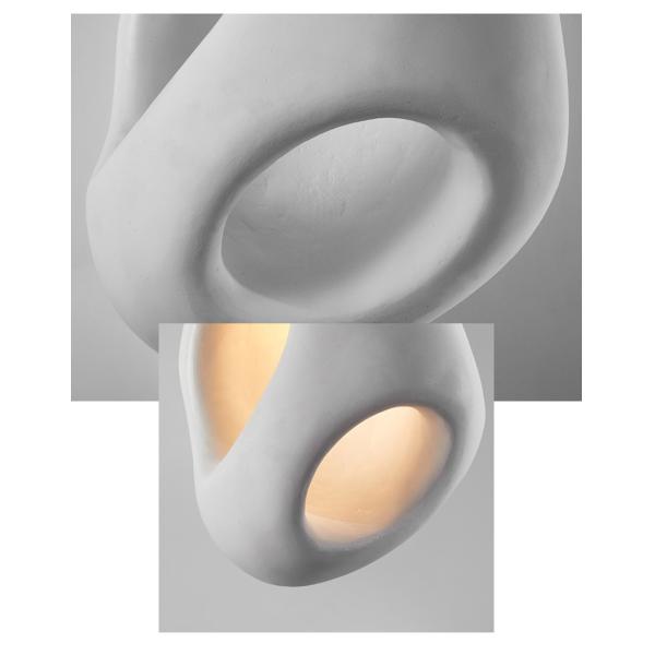 Nordic Creative Wabi-sabi Wind Led Restaurant Rustic Pendant Lights(WH-VP-162)