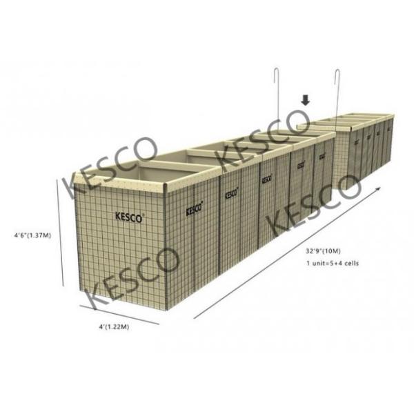 Hesco Bastion Barrier Flood Barrier Control Mil 8 Military Sand Wall