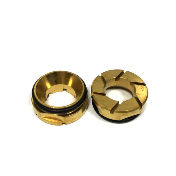 Large Hole Metal Slotted Pressure Foot for PCB CNC Hitachi Machine High