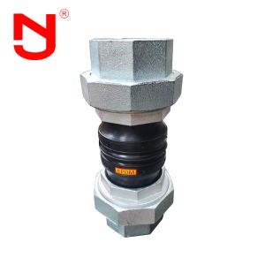 EPDM Stainless Steel Screwed Union Bspt Threaded Joint Rubber Pipe Bellow