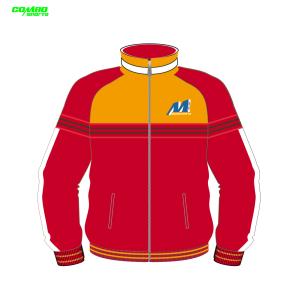 OEM Mens 4XL Sports Training Jacket With Number Name Custom Logo