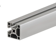 8 - 4080WZ Customized Extruded Aluminum Guide Rails V Slot