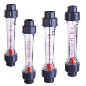 LZS Preservative Pipeline Type PVC Plastic Float Liquid Air Rotameter