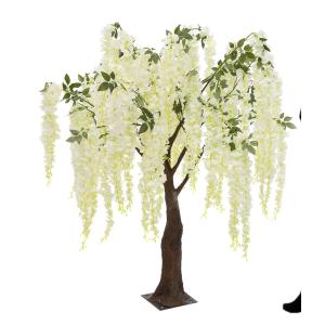 150cm Height Artificial Wisteria Tree UV Stabilized Fiberglass Plastic
