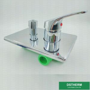 Four Ways Square Panel PPR Mixer Shower Valve For Sanitary Ware