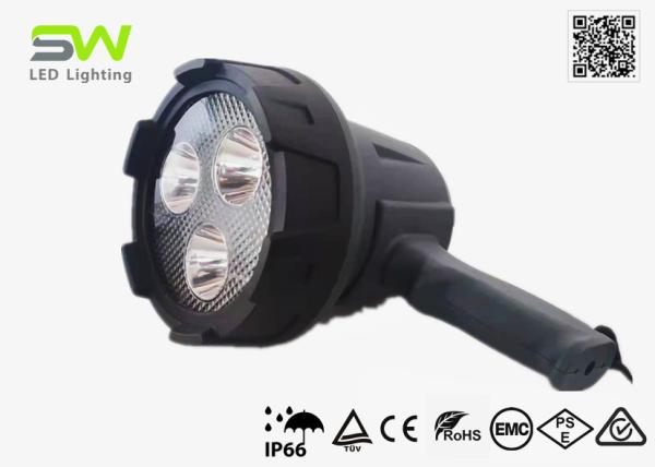 Quality 1500 Lumens IP66 Rechargeable 600M Long Range Led Torch Light With Stand wholesale