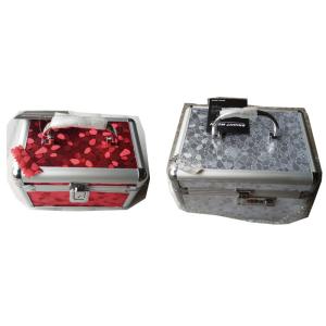 China 3 Pieces Set Of Beautify Cosmetics Case Aluminum Framed OEM ODM Available on sale