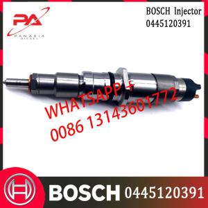 Bosch Diesel Common Rail Fuel Injector 0445120391 For Weichai WP10 Engine