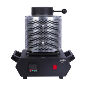 Tooltos 1800W Digital Protective Grid Automatic Gold Electric Melting Furnace