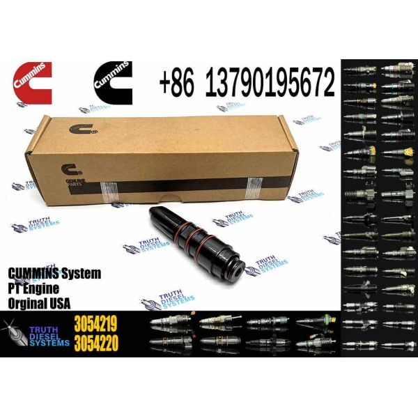 1Pcs Fuel injector 3054233 3024147 Fits for Cummins NH NT855 NTC NTA N855 3054218 3054219 3054220 3054228 3054233