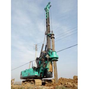 Cheap TYSIM KR80K Hydraulic Rotary Piling Rig Machine , Max Torque 80kNm Max. drilling depth 28 m (4 node )/ 22 m (3 node ) for sale