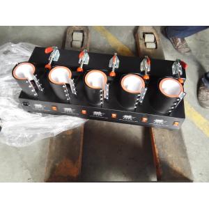 Vertical Multi - Function Plastic Mug Press Machine , Digital Heat Transfer