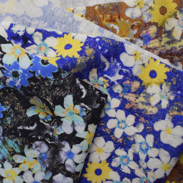 Woven 100% Viscose Rayon Fabric Digital Printed Rayon Challis Textile Floral Pattern