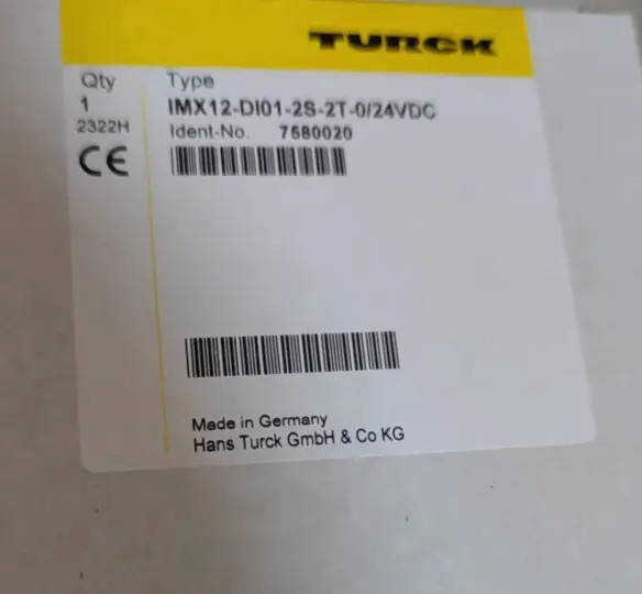 IMX12-DI01-2S-2T-0 New Turck Microprocessor Control Industrial Automation