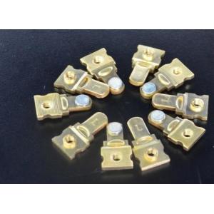 High Arc Erosion Resistance Metal Stamping Components With Silver Tips Onlay