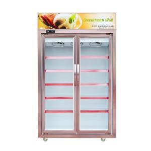 220v Vertical Upright Showcase For Beer And Drinks With Led Light