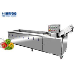 Fruit Ozone Bubble 1000KG/H Sterilization Washing Machine