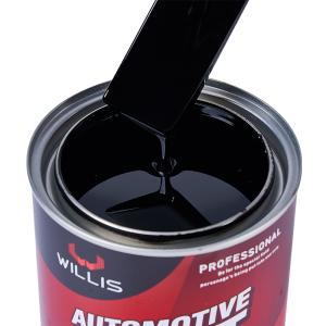 High Gloss 2K Bluish Extra Black Car Paint Liquid Coating Factory Supply