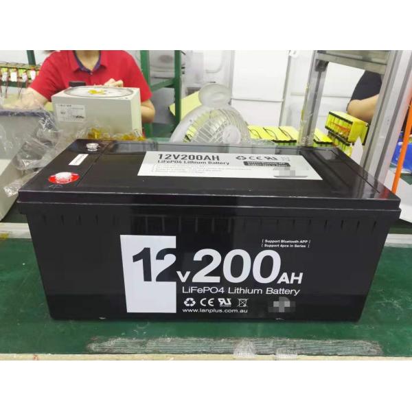 Quality Custom 12V 200Ah LiFePO4 Battery For Solar Storage With Built In BMS Handpack wholesale