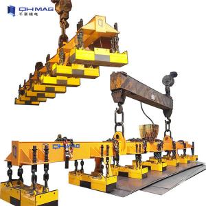 China 20000lbs Double Girder EPM Steel Magnetic Lifter Block Heavy Duty 220V on sale
