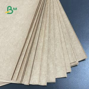 80GSM 90GSM Kraft Liner Board , Semi Extensible Kraft Paper For Cement Bags